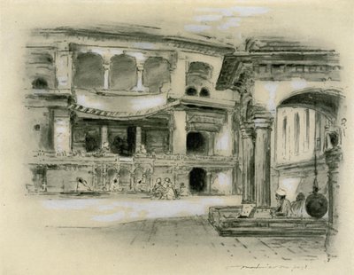 Town of Amritsar by Mortimer Ludington Menpes